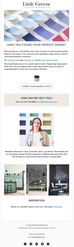 Little Greene Email