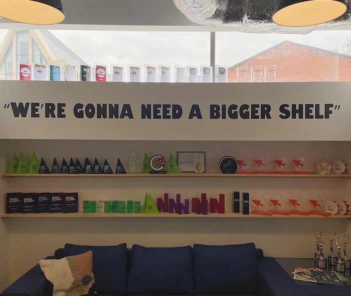 award shelf