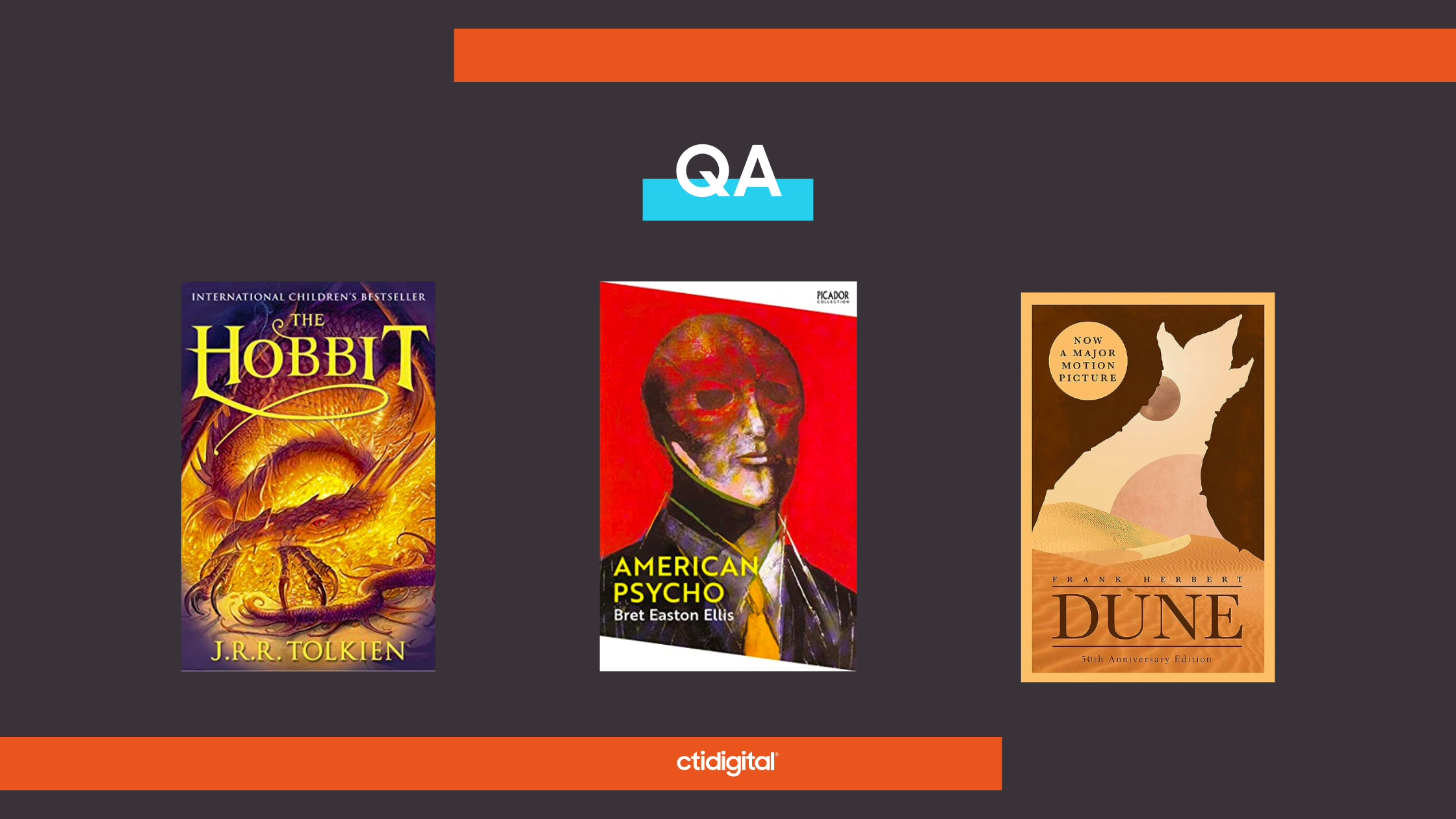 National read a book day 2023 - QA Recommendations