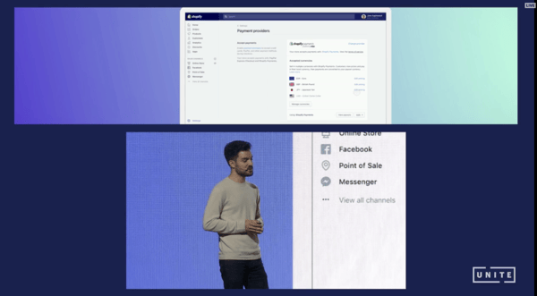 Optional Payment Providers at Shopify Unite