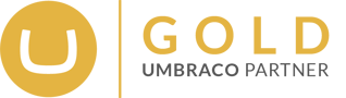 Umbraco Gold Partner logo transparent background