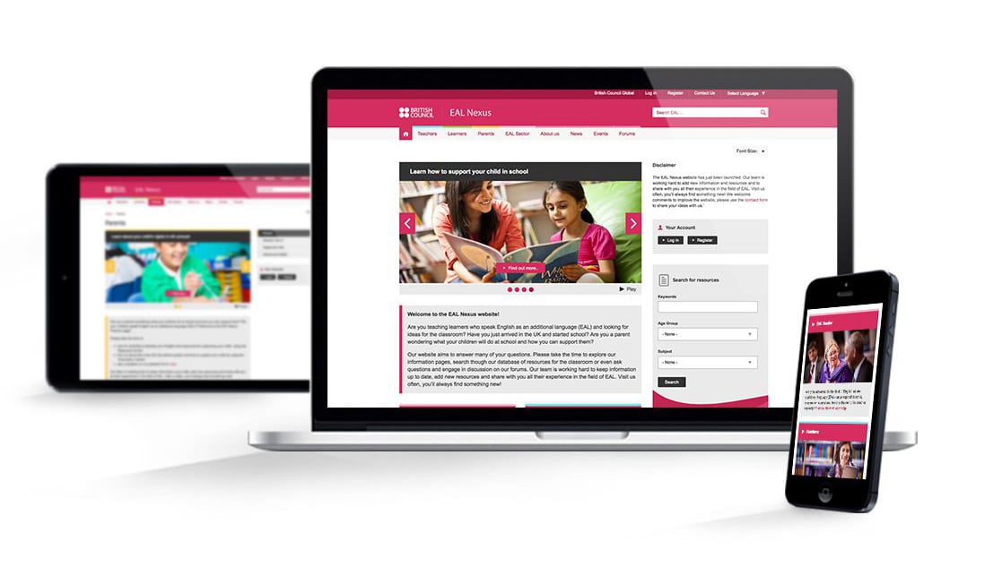 British Council EAL Nexus Website