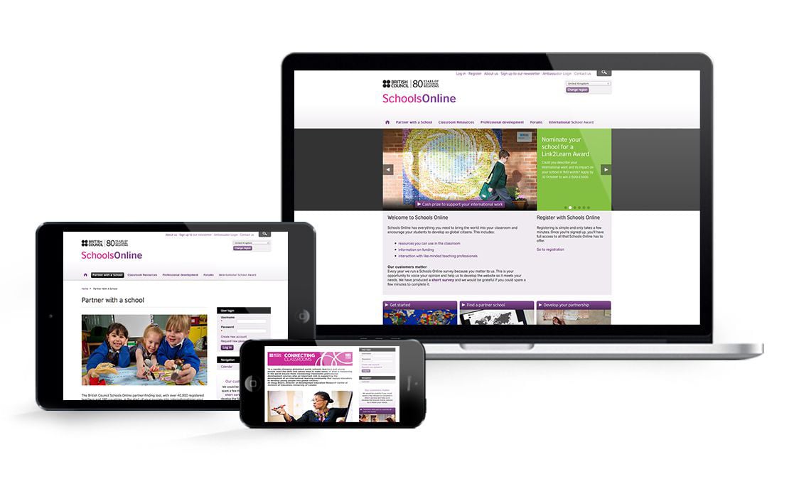 British Council Schools Online Website