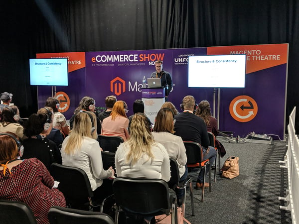 Ian Cassidy Speaking at the eCSN Magento Theatre