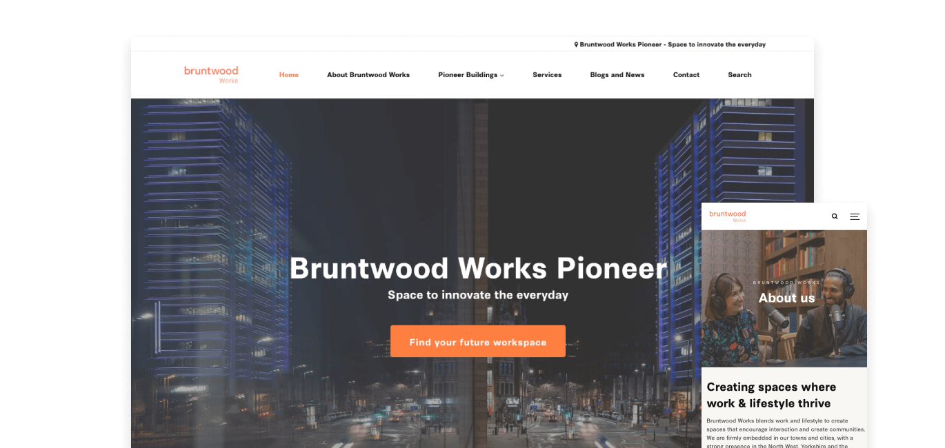 bruntwood works site